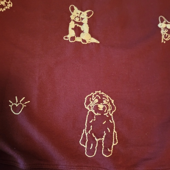 Johnny Was Tippi Embroidered Dog Hooded Sweatshirt XL - Picture 9 of 12